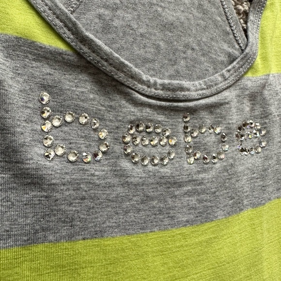 Bebe Tank Top with Swarovski Crystals - Picture 2 of 3